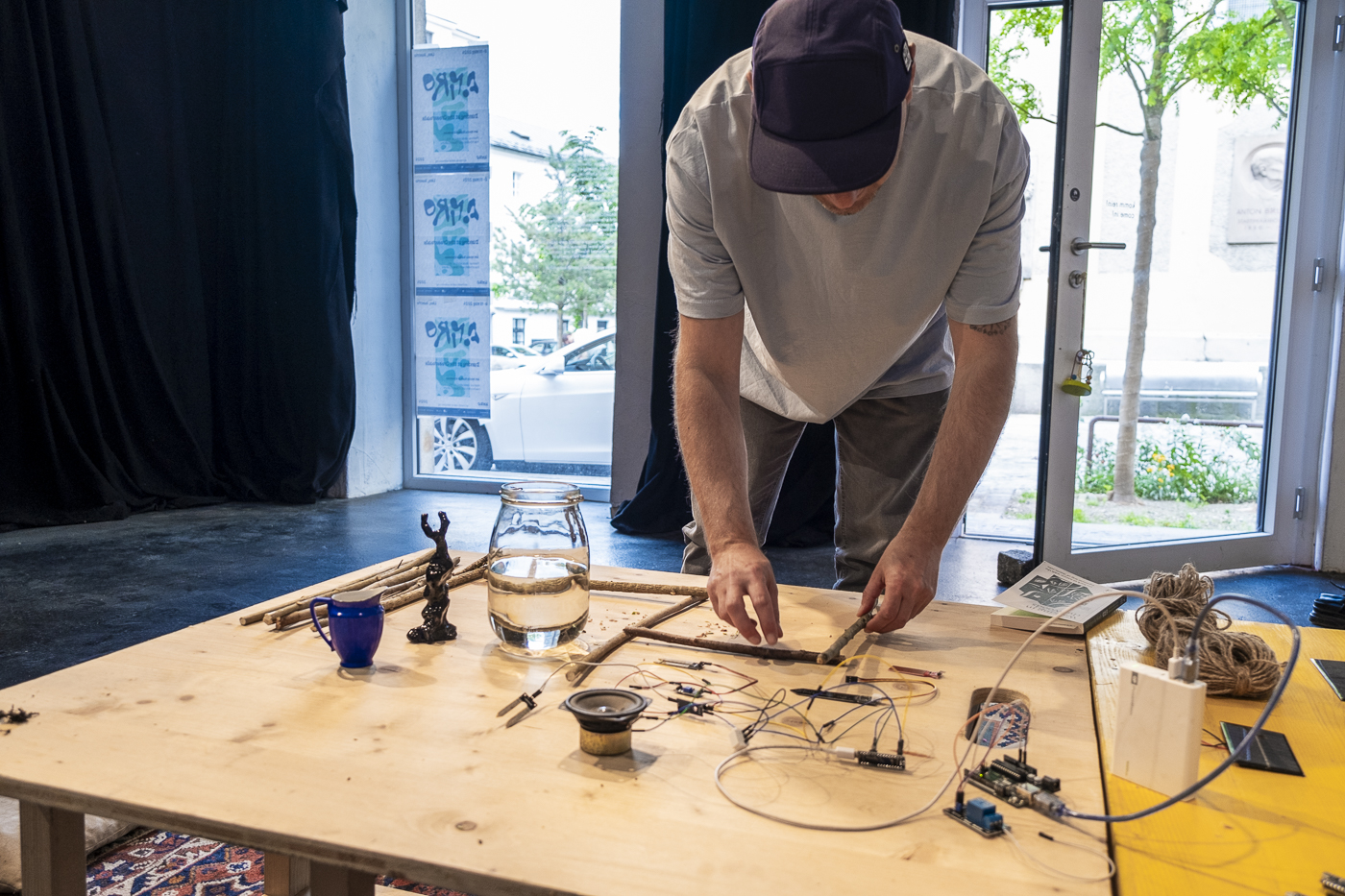 AMRO24 Exhibitions "Senzor Saikei", by Michal Klodner & Aliaksandra Yakubouskaya